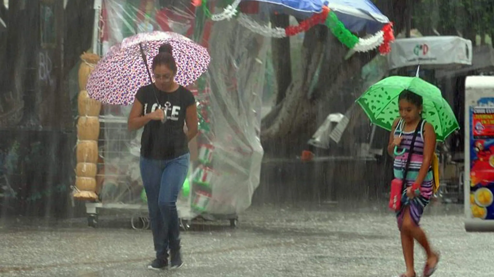 Lluvia en Guerrero